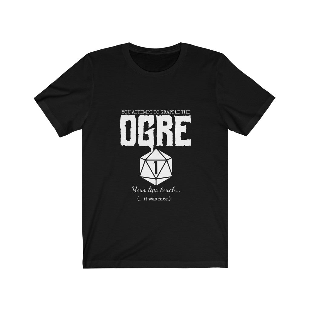 Crit Fail Ogre - Unisex Jersey Short Sleeve Tee