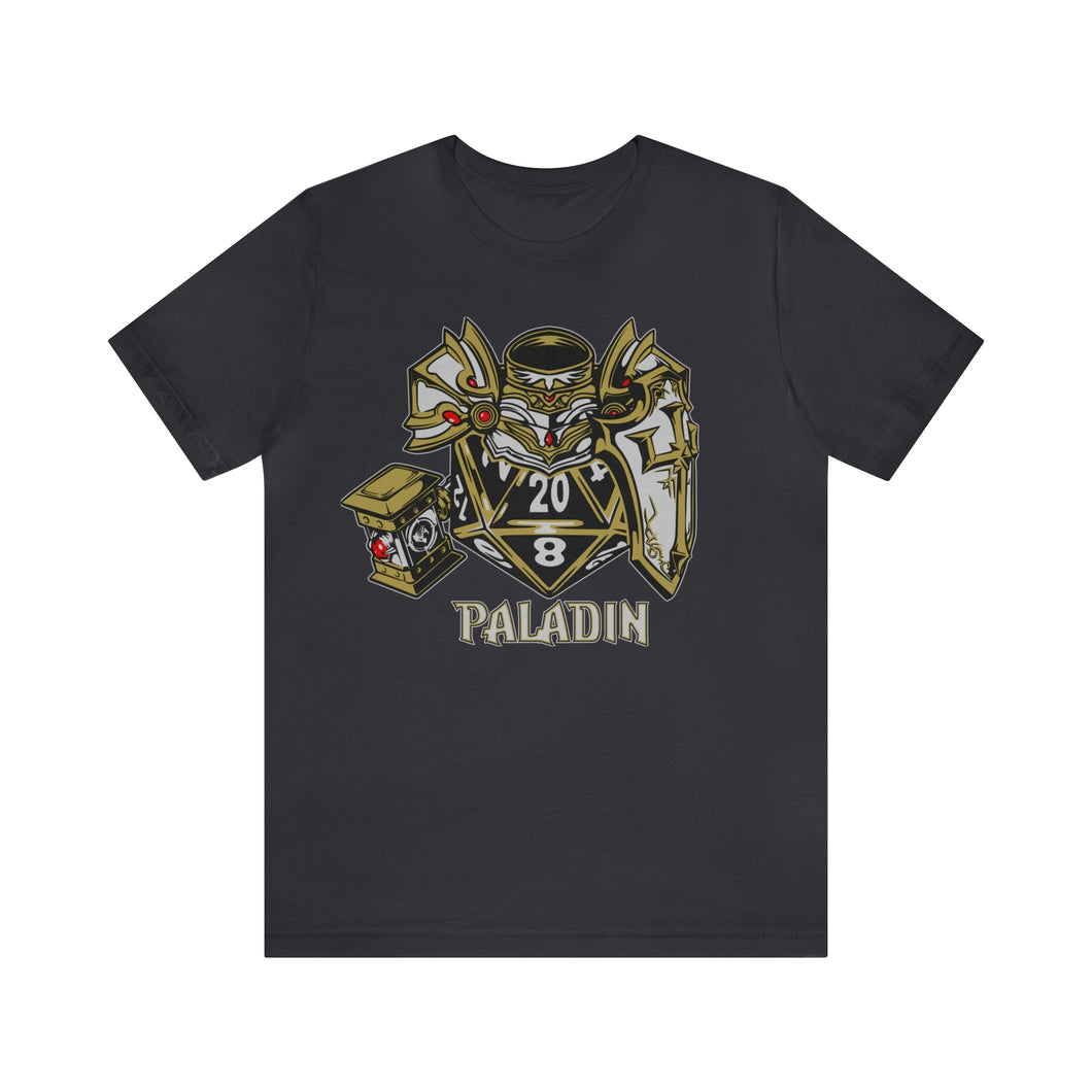 Roll with the Divine: D20 Paladin Tee | Regular Fit | Fantasy DnD Tabletop Gaming Tshirt