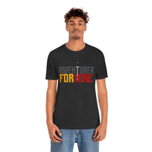 Load image into Gallery viewer, Adventurer for Hire Unisex Jersey Short Sleeve Tee
